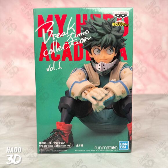 Izuku Midoriya My Hero Academia Break Time Collection Vol.1 Figure Banpresto - Picture 2 of 7